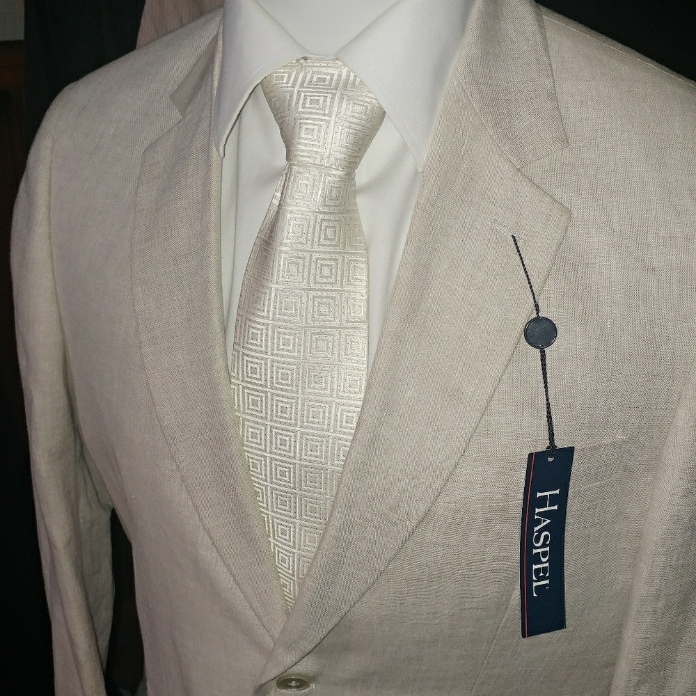 100% linen Suit